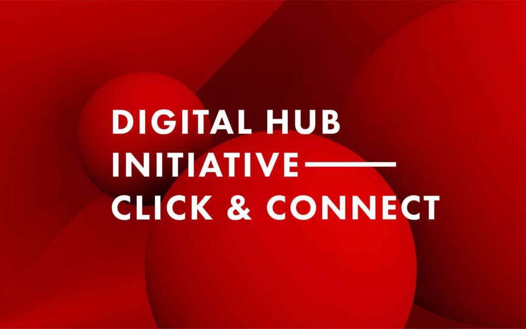 Logo of event Click & Connect by Digital Hub Initiative